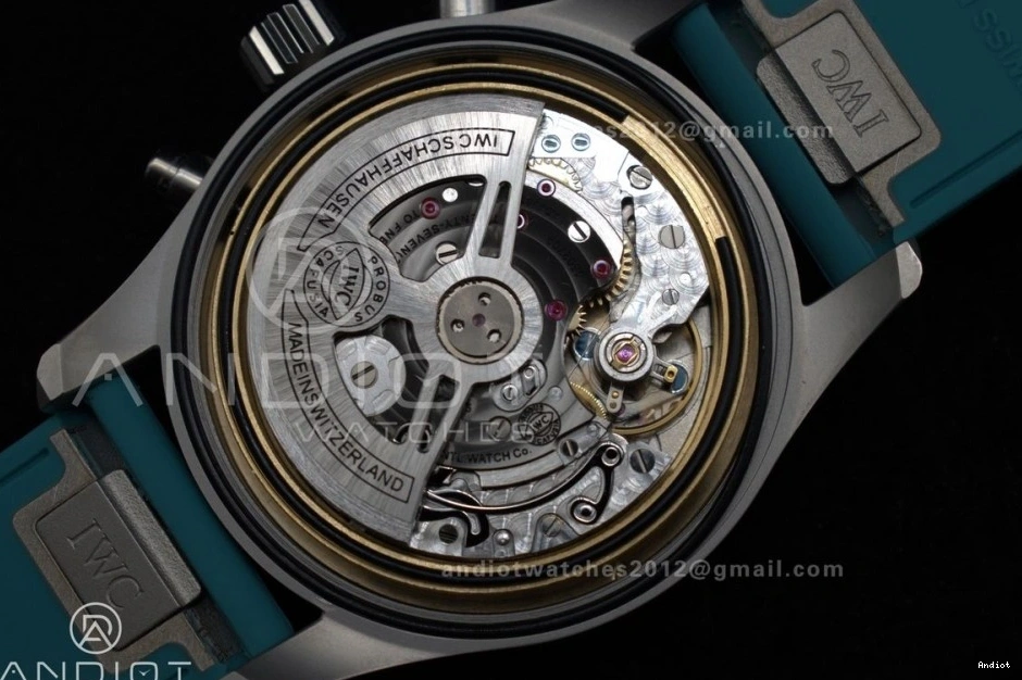 TEAM FORMULA  IW388106 Best IWC Factory 1:1 Green Mercedes-AMG Petronas  2023 Chronograph TW ONE 1103